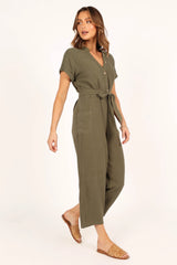 Archie Jumpsuit Olive