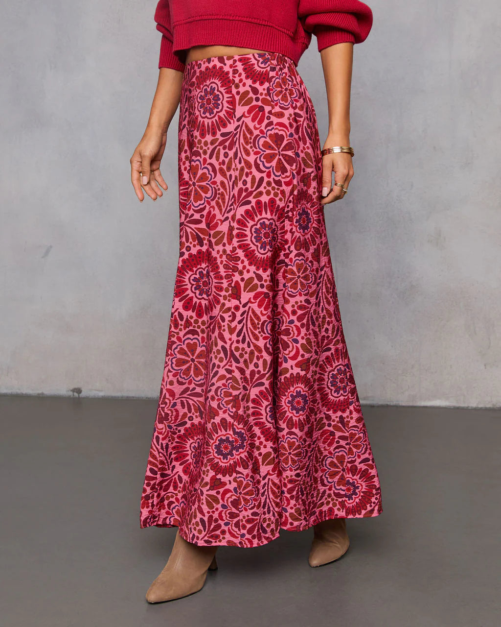 Amber Hour Maxi Skirt