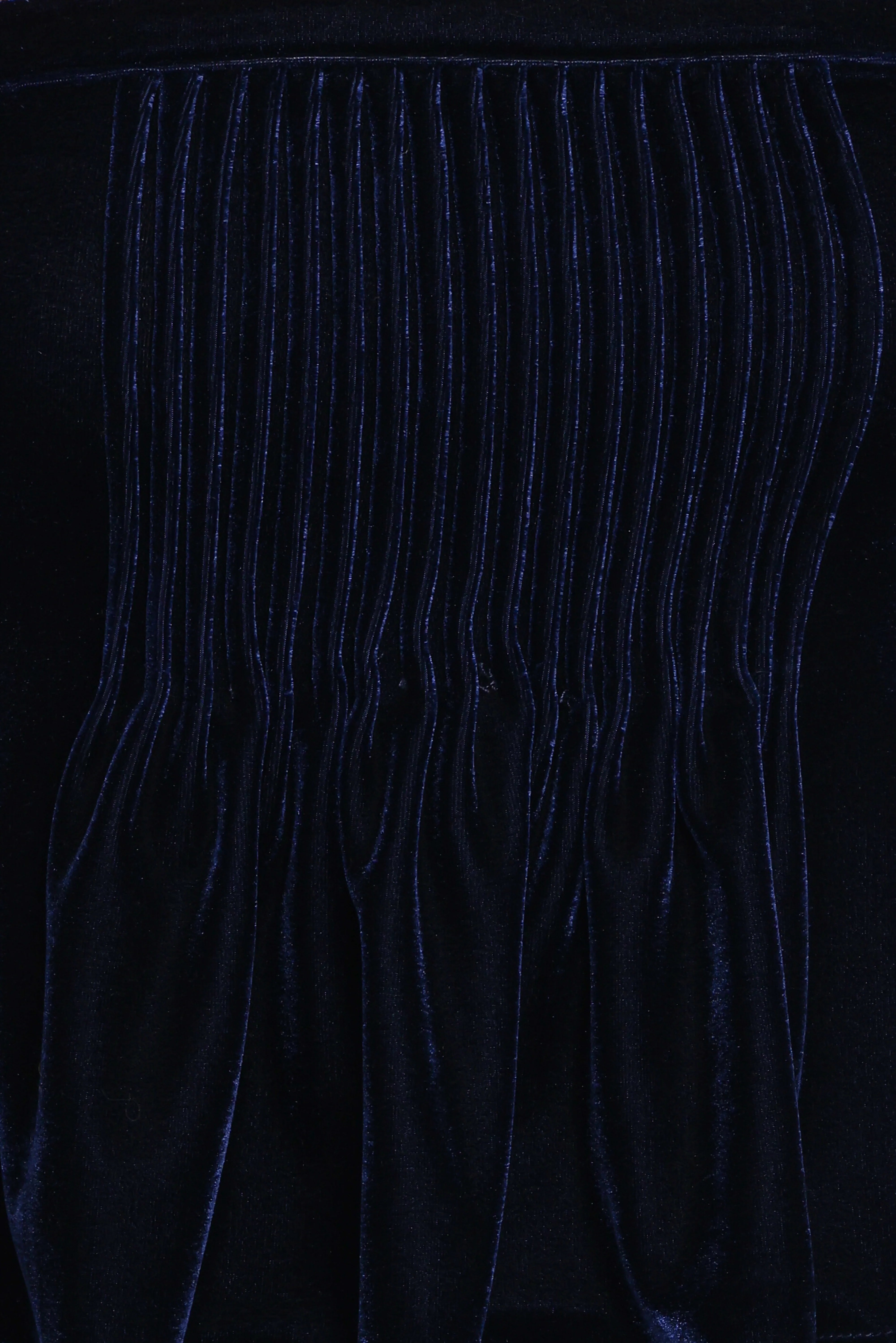 Sutton Strapless Pant Set Midnight Blue Velvet