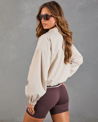 Fluid Motion Ripstop Bomber Jacket