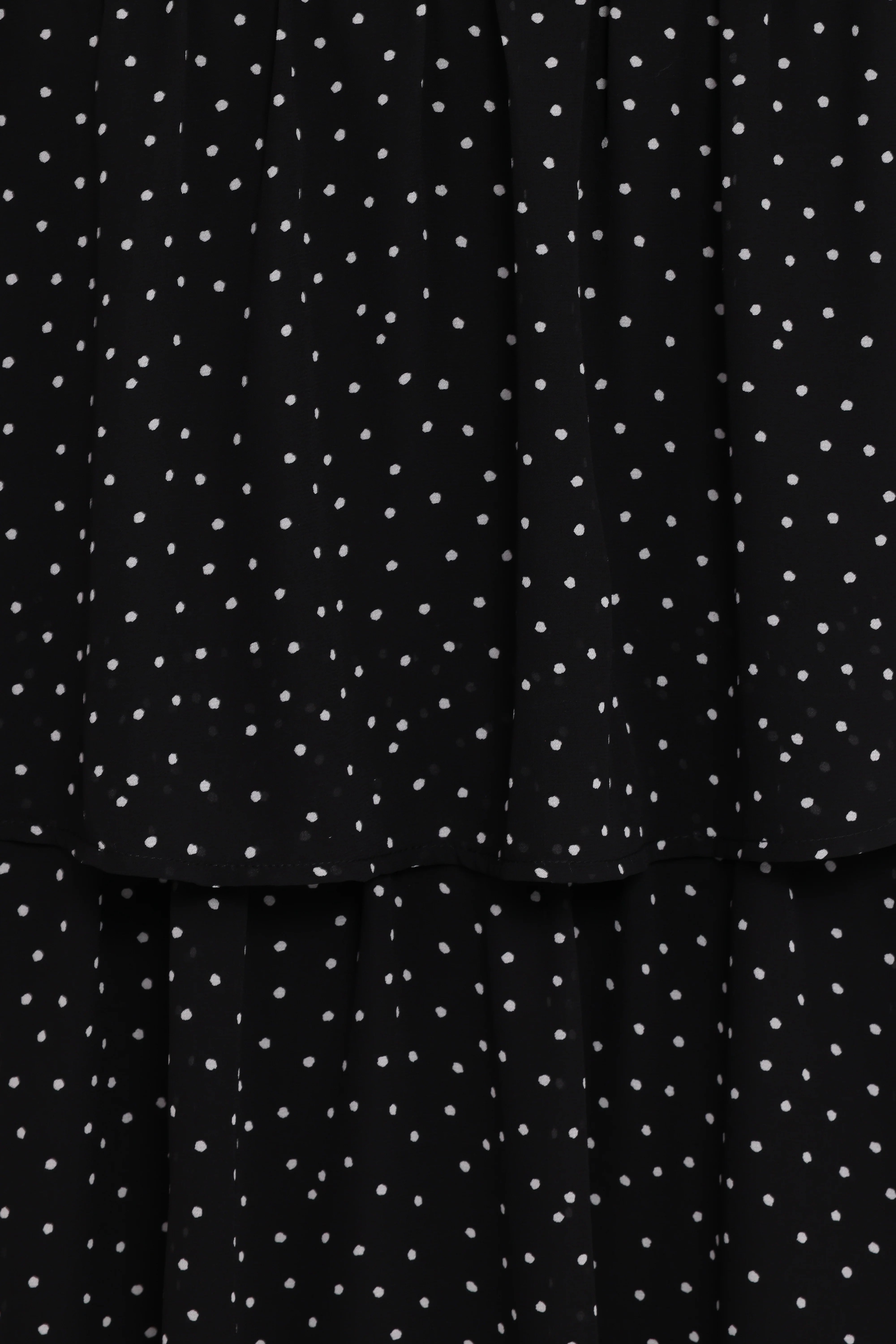 Selina Skirt Set Black Polka Dot