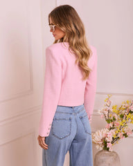 Elva Crop Tweed Jacket
