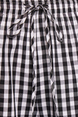 Marina Pant Black Gingham