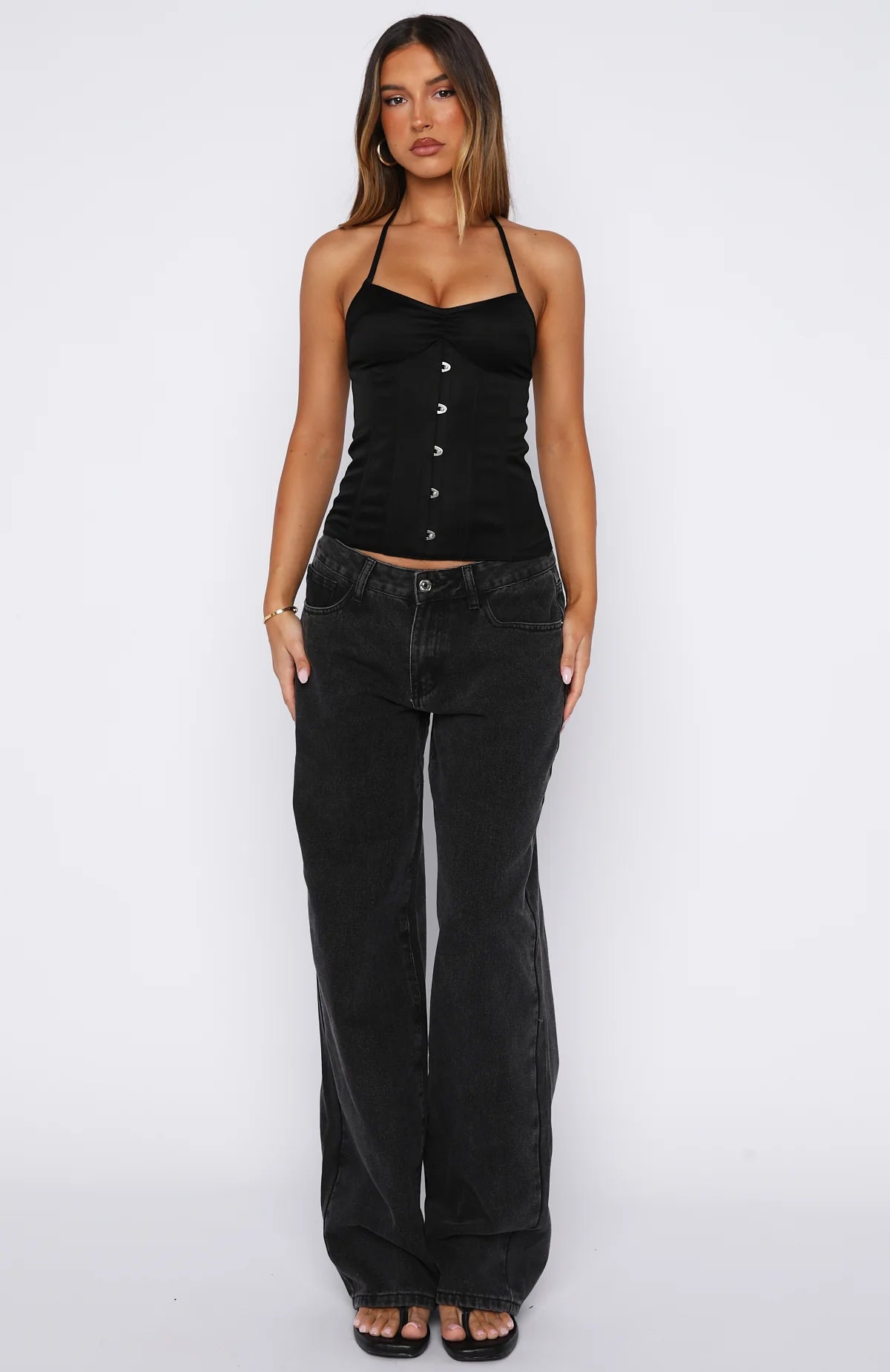 Applying Pressure Bustier Black