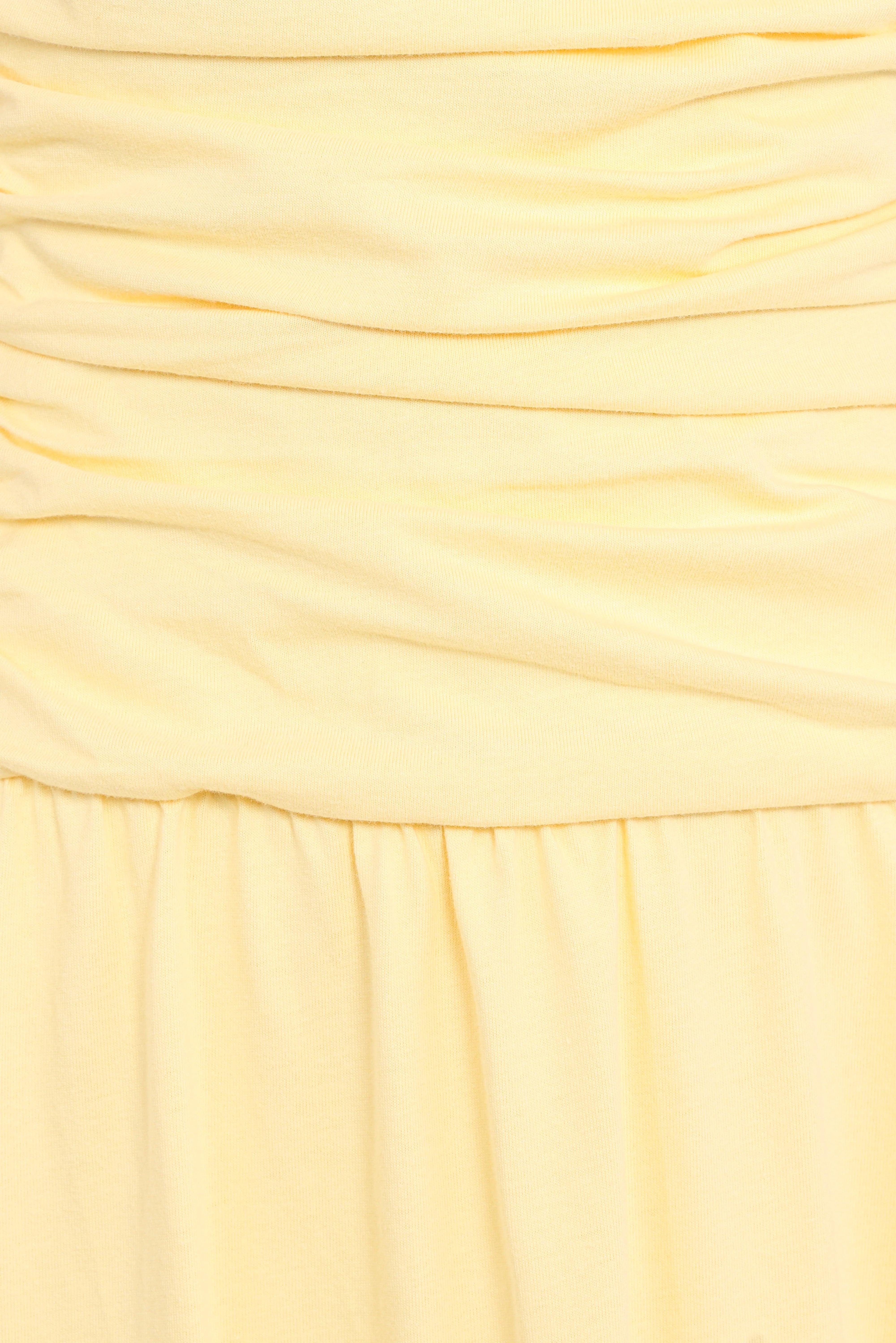 Emalia Halter Maxi Dress Pale Yellow