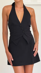 Thea Mini Skirt Black