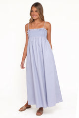 Josie Maxi Dress Cornflower Blue
