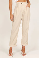 Talaren Cord Pant Cream