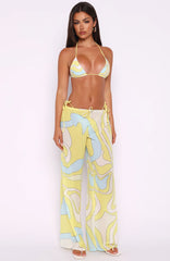 Croatian Coast Pants Lemontini Fizz