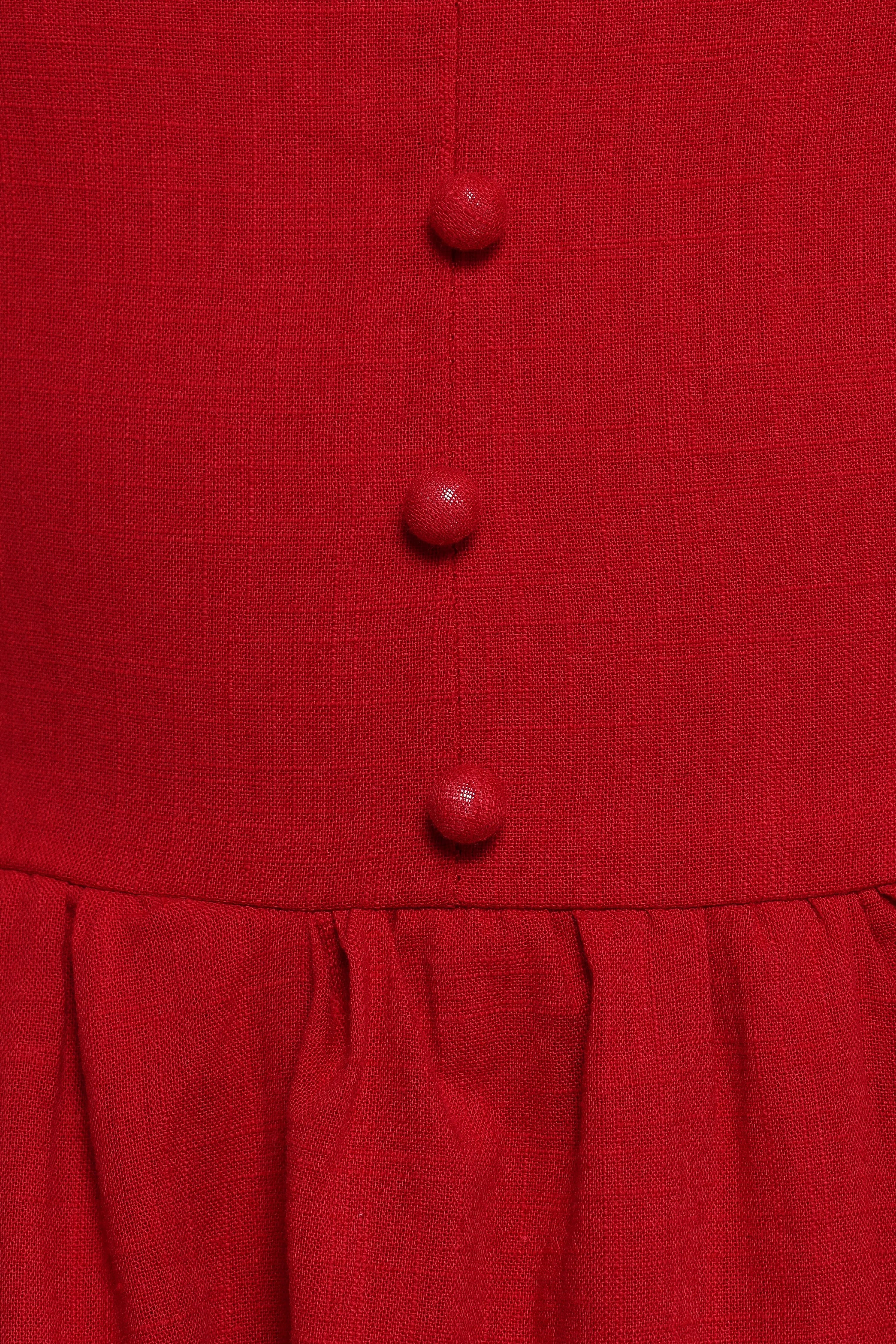 Caty Maxi Dress Red