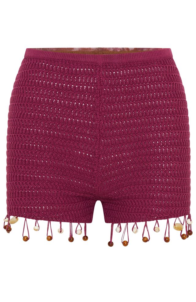 One More Time Shorts Berry