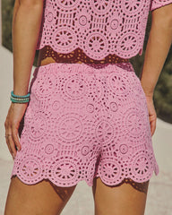 Marienna Crochet Shorts