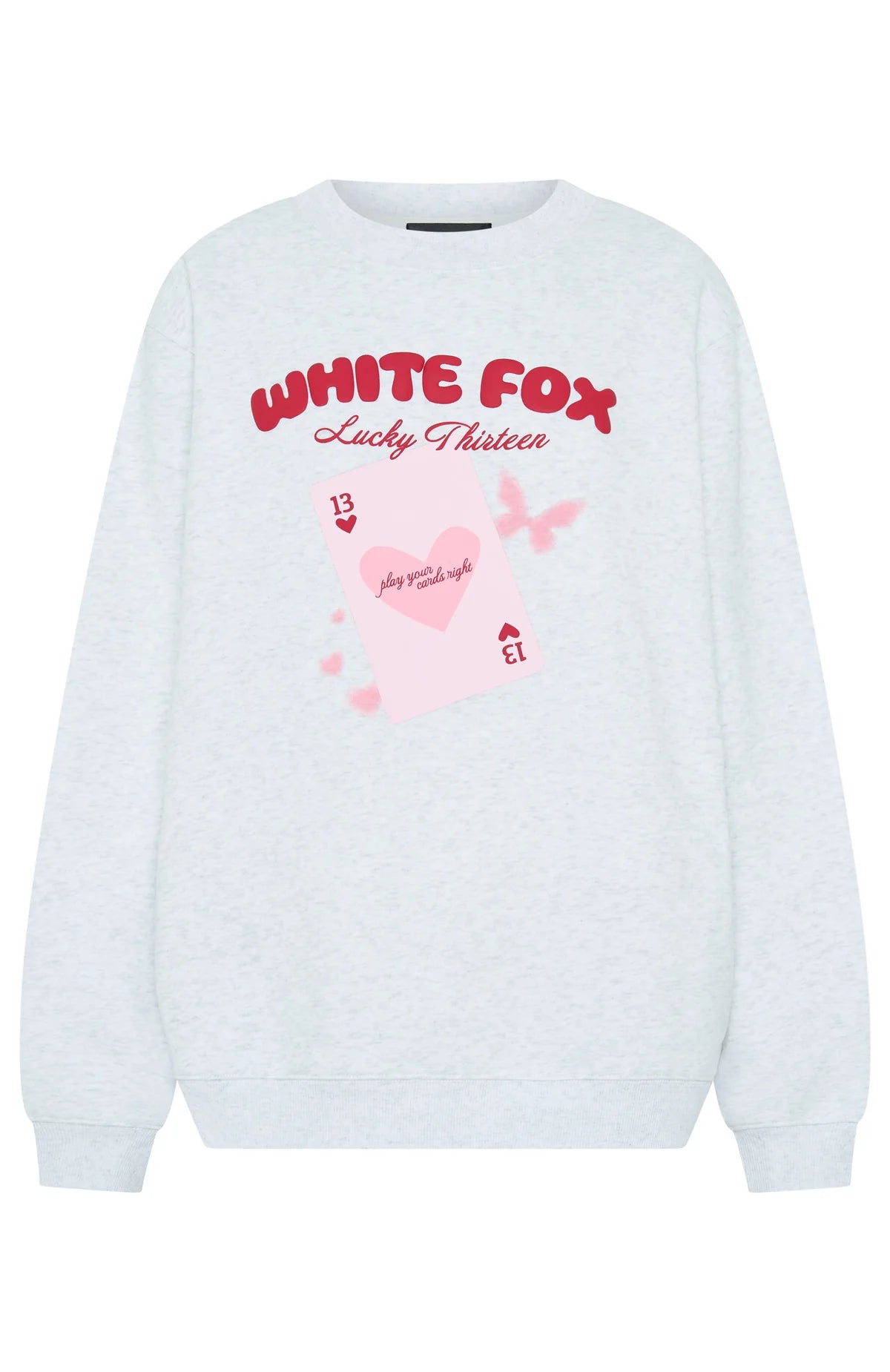 Lucky Thirteen Kalena Oversized Sweater Grey Marle