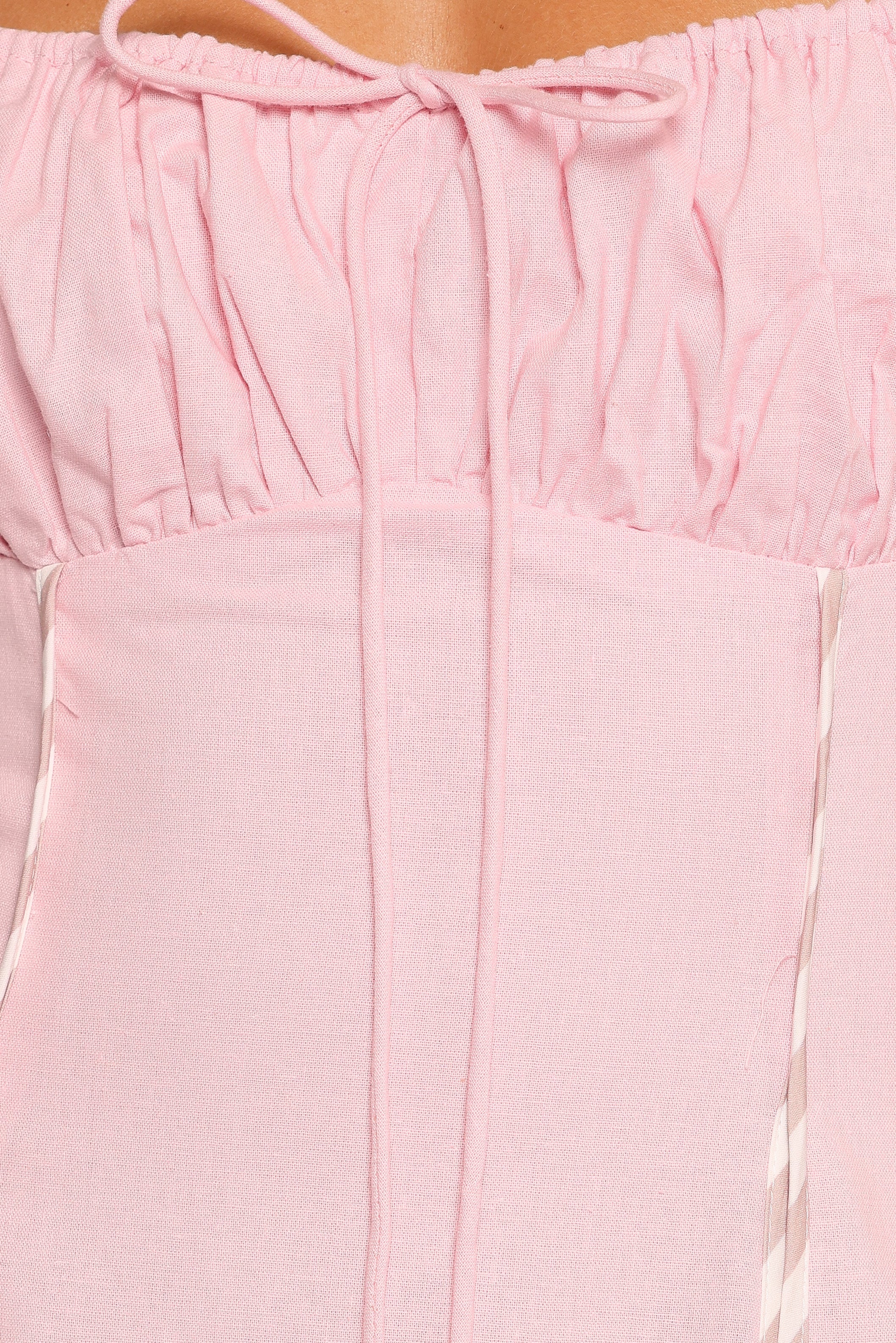 Talyn Midi Dress Pink