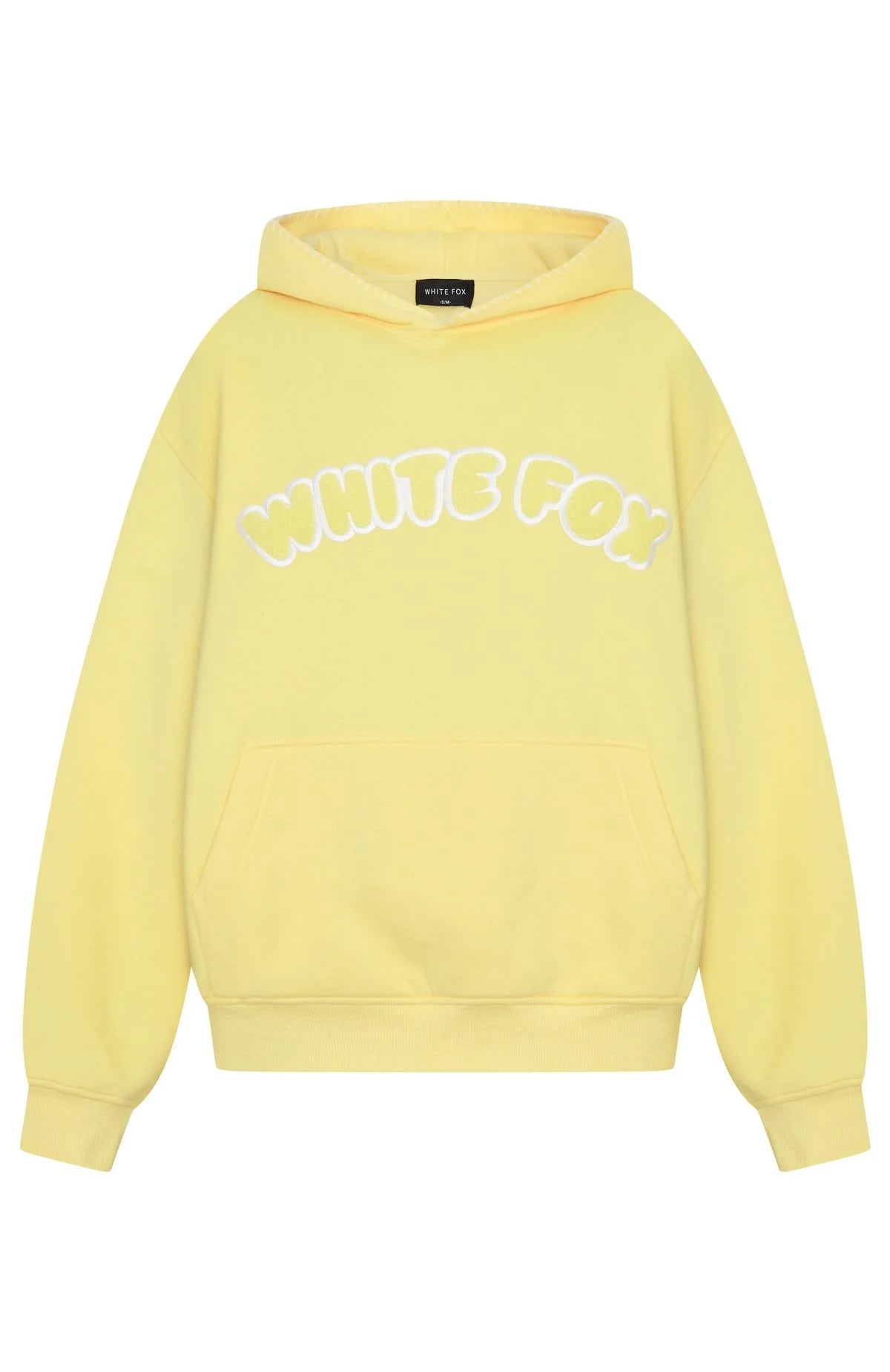 Vol 1 Front Graphic Oversized Hoodie Lemon