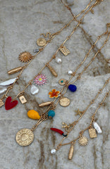 Leila Necklace Set Gold