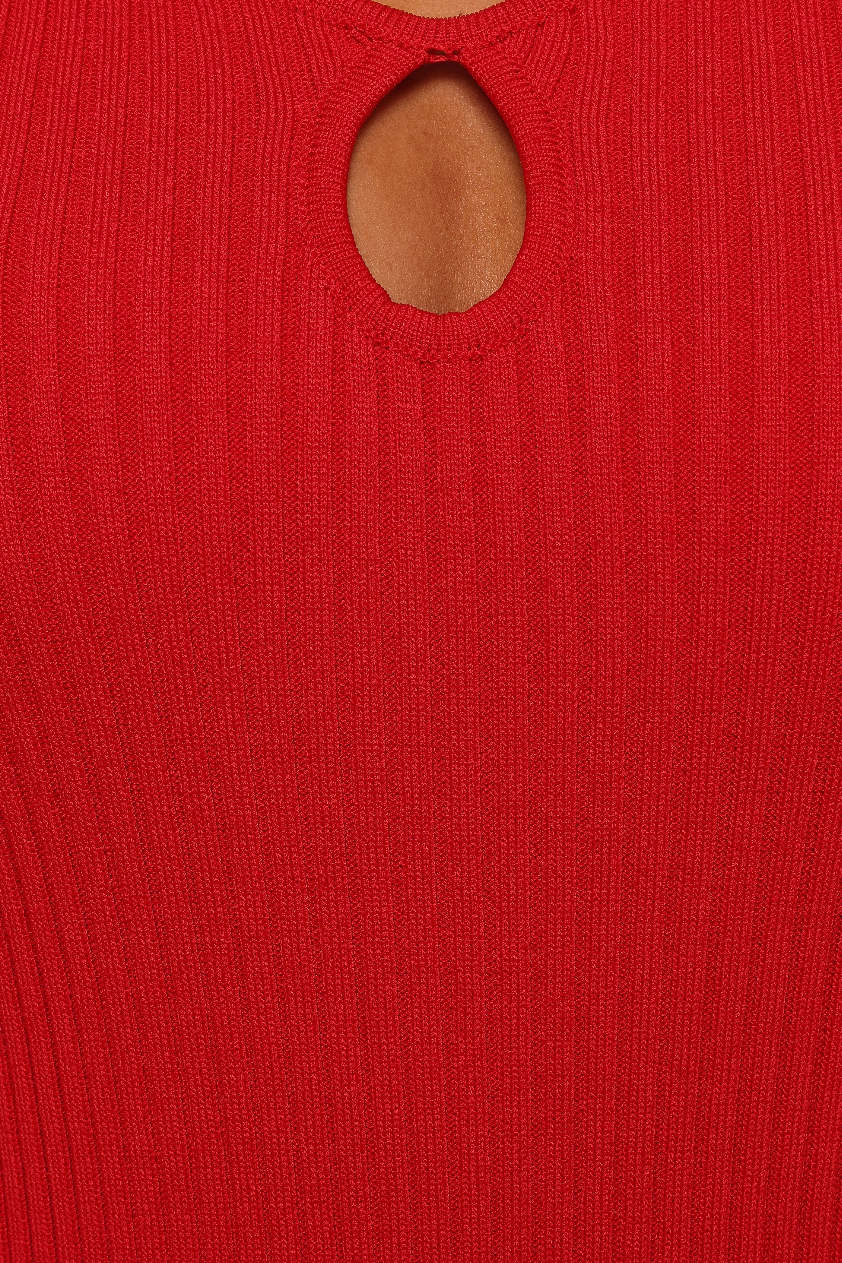 Robin Midi Dress Red