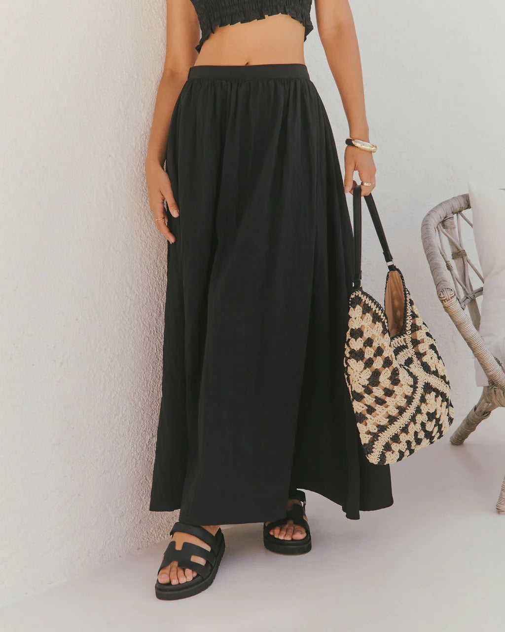 Sunveil Ripstop Maxi Skirt