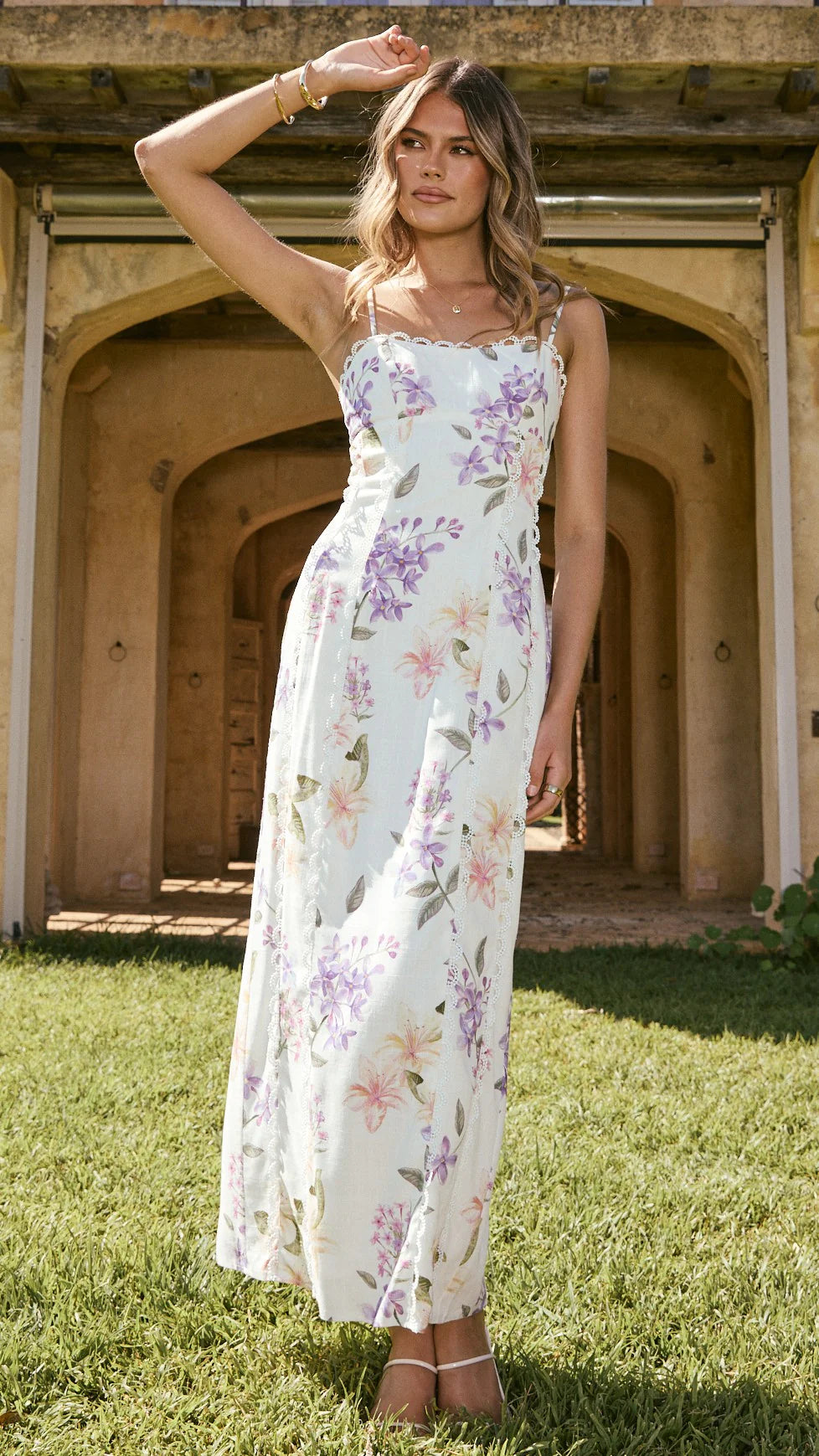 Carlia Maxi Dress Botanical Bloom