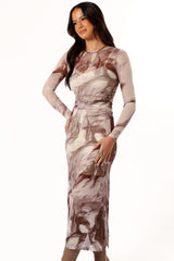Adrianna Maxi Dress Cacao