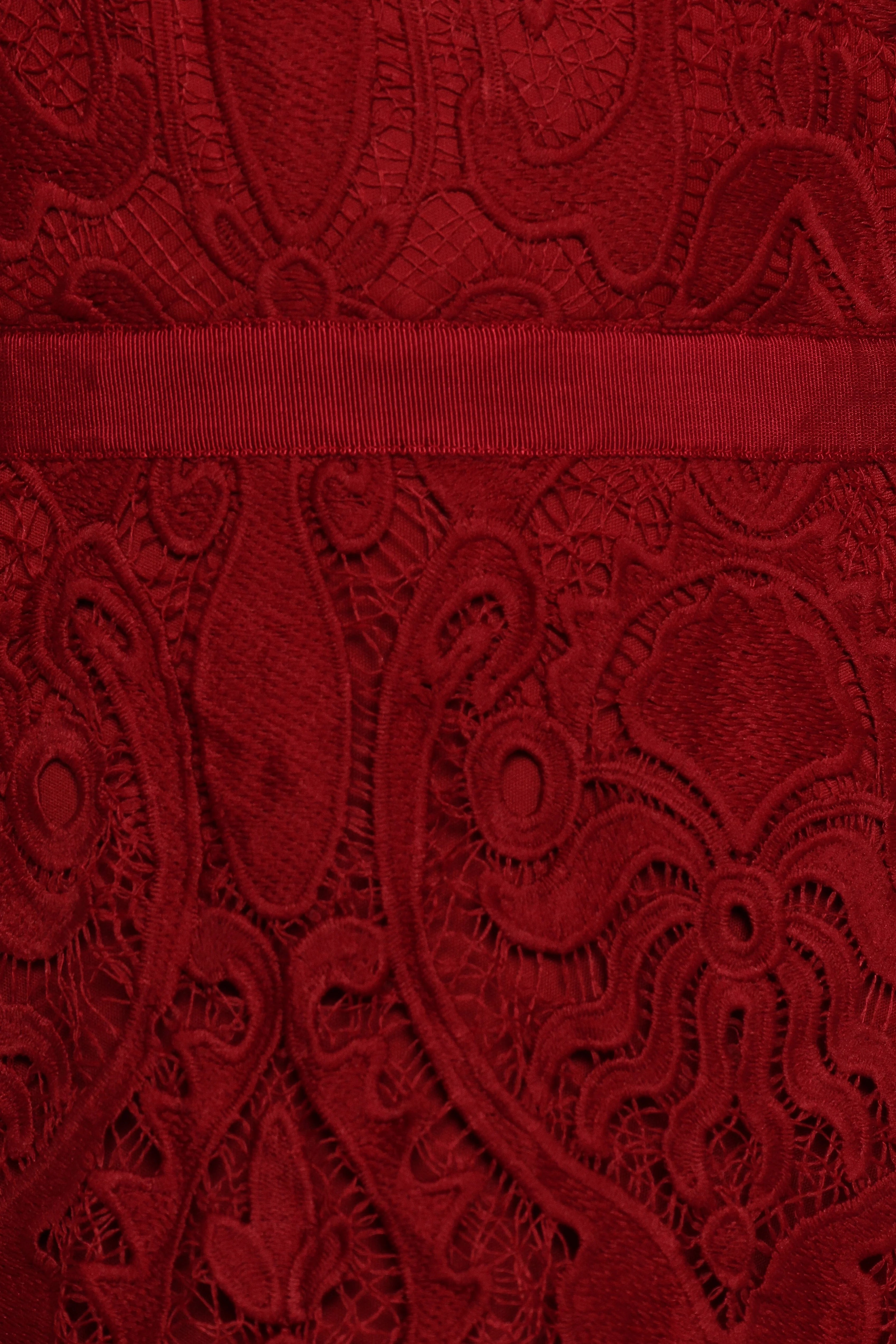 Elijah Maxi Dress Red