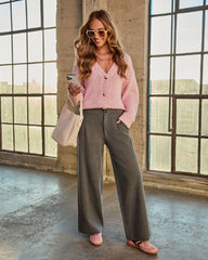 Quiet Reset Knit Straight Leg Pants