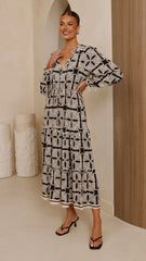 Lani Maxi Dress Cortana Print