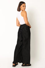 Sasha Pleated Pants Black