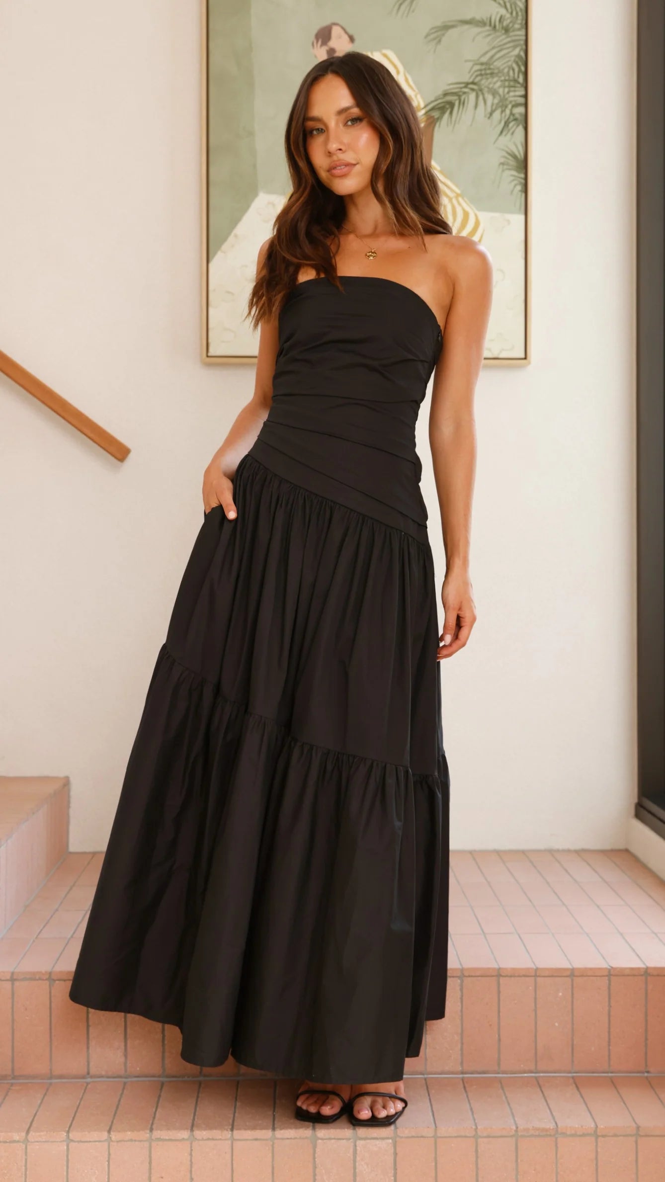 Lola Maxi Dress Black