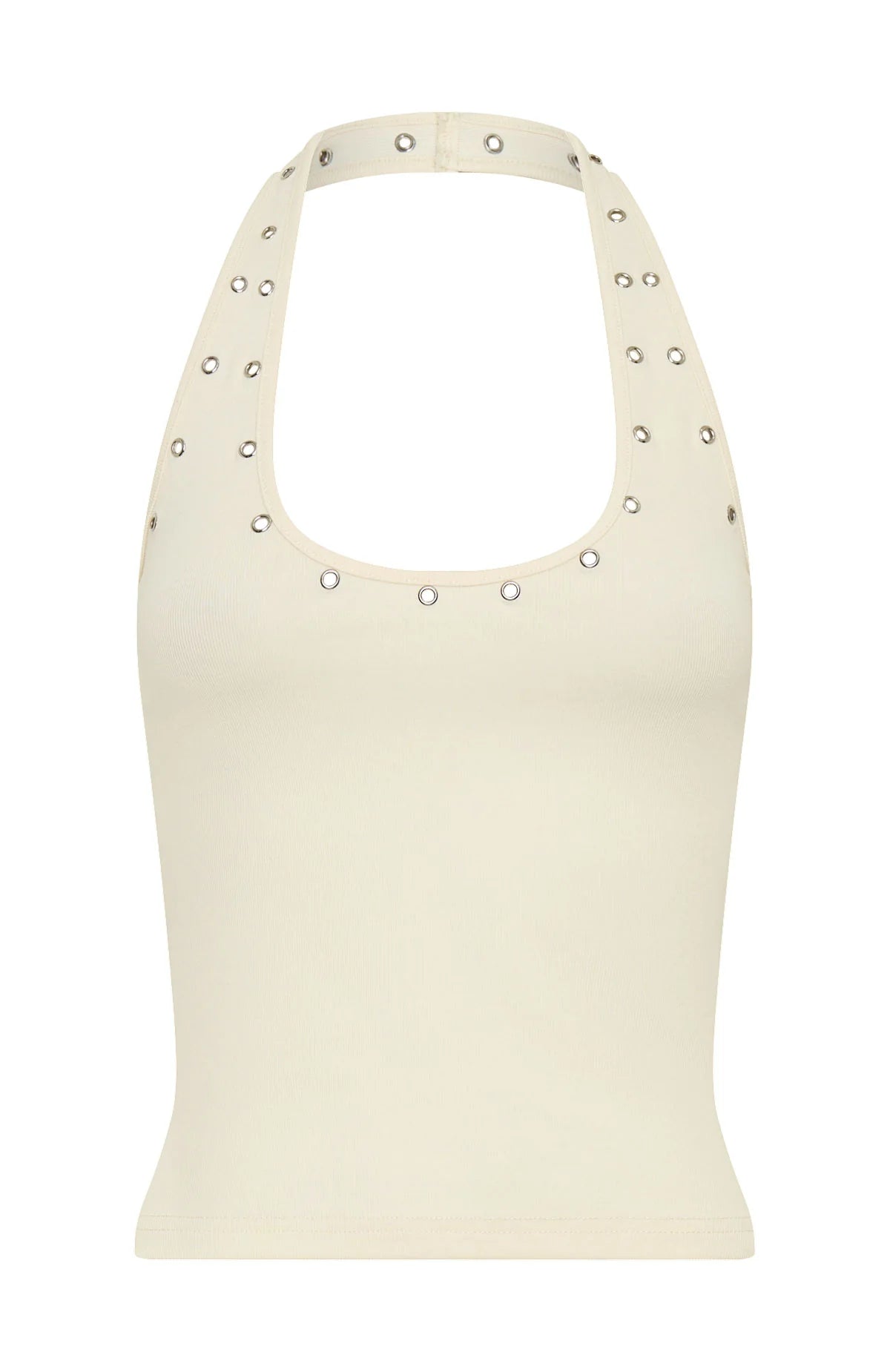 Lost Souls Halter Top Cream