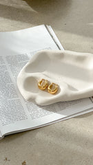 Forte Hoop Earrings Gold