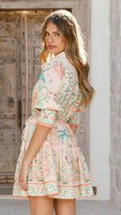 Nalita Mini Dress Aurora Print