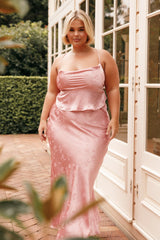 Belle Two Piece Set Dusty Rose