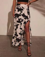 Casie Floral Maxi Skirt