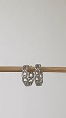 Chain Huggie Silver