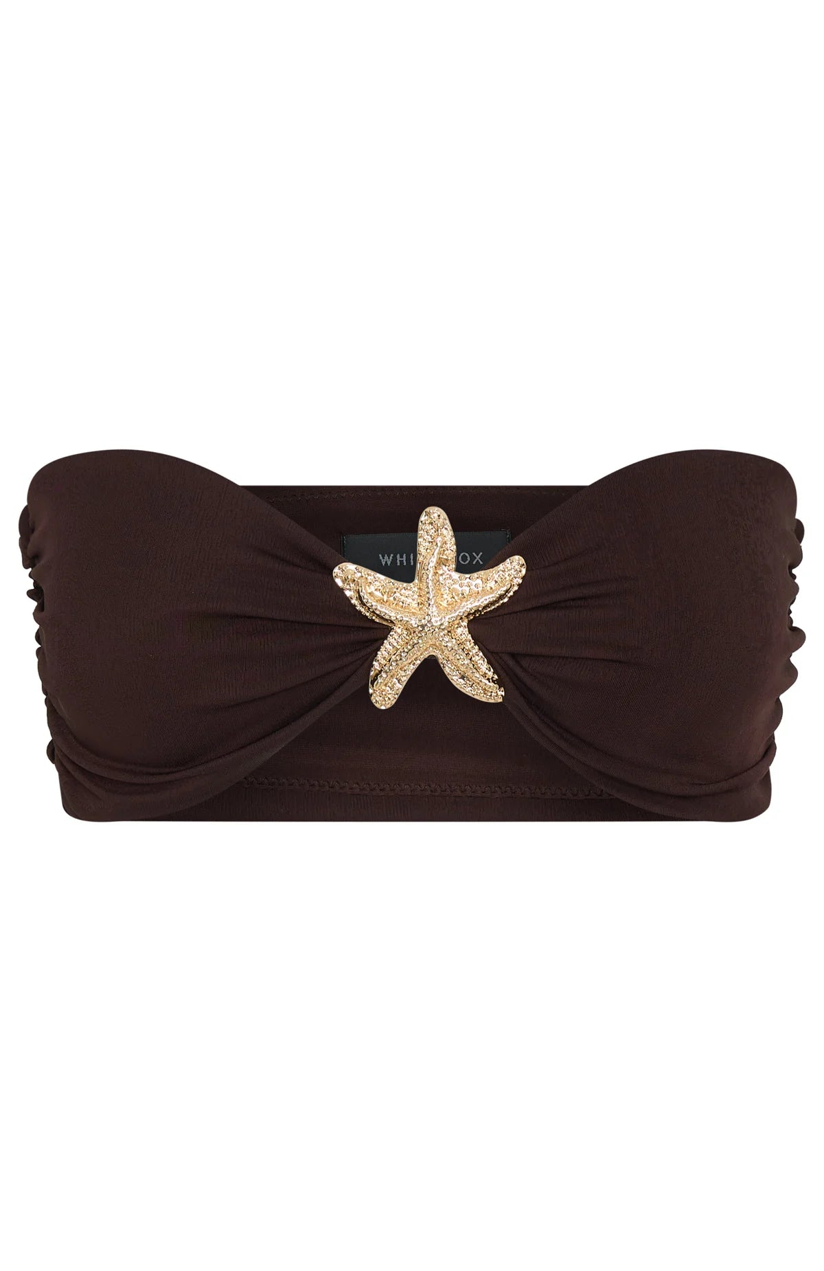 Lil Mermaid Strapless Top Chocolate