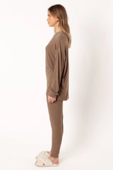 Margo Two Piece Set Mocha
