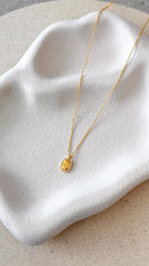 Zodiac Necklace Aquarius