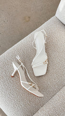 Toshie Heel White