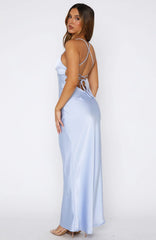 Its Not The Same Maxi Dress Baby Blue