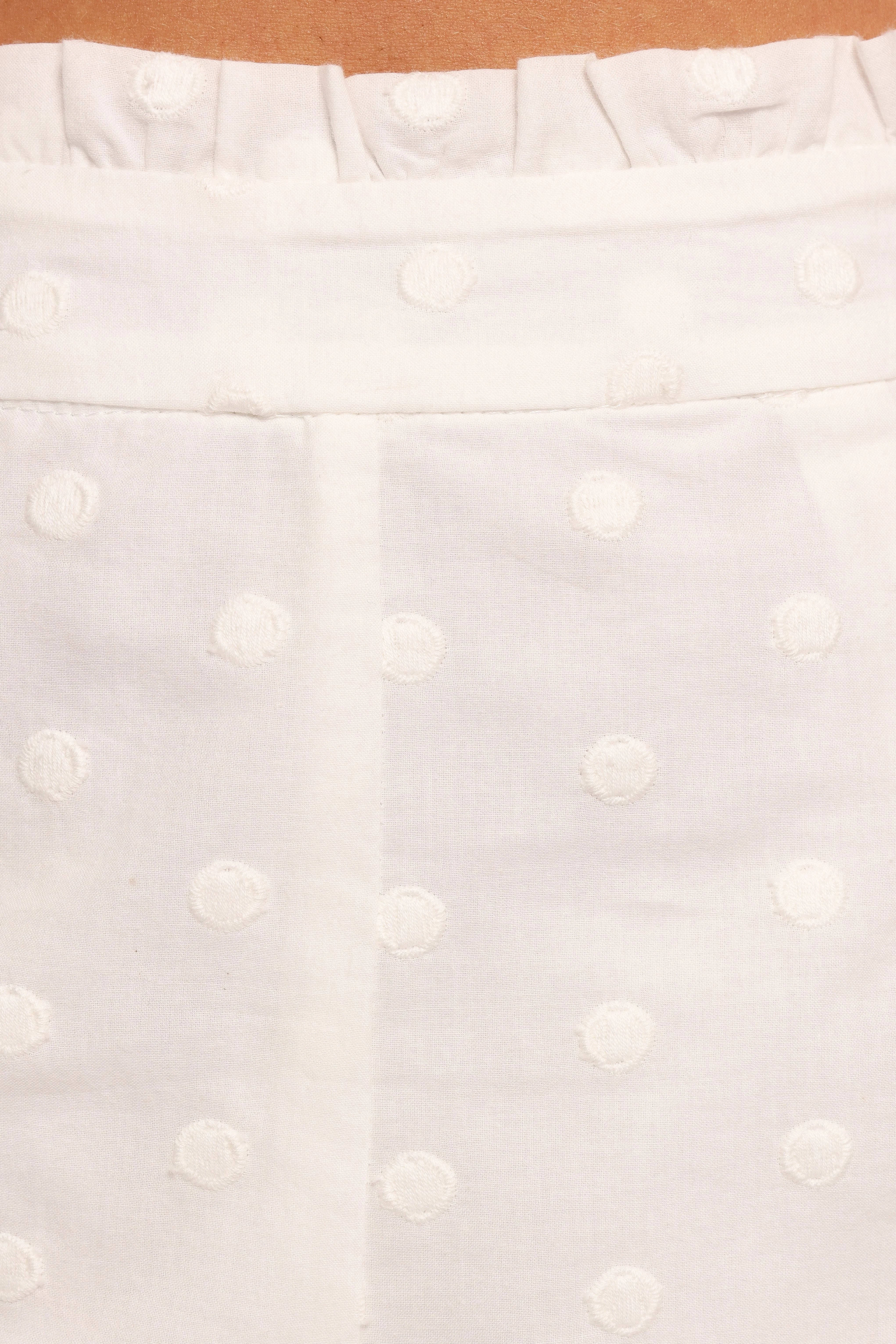 Carlen Shorts White