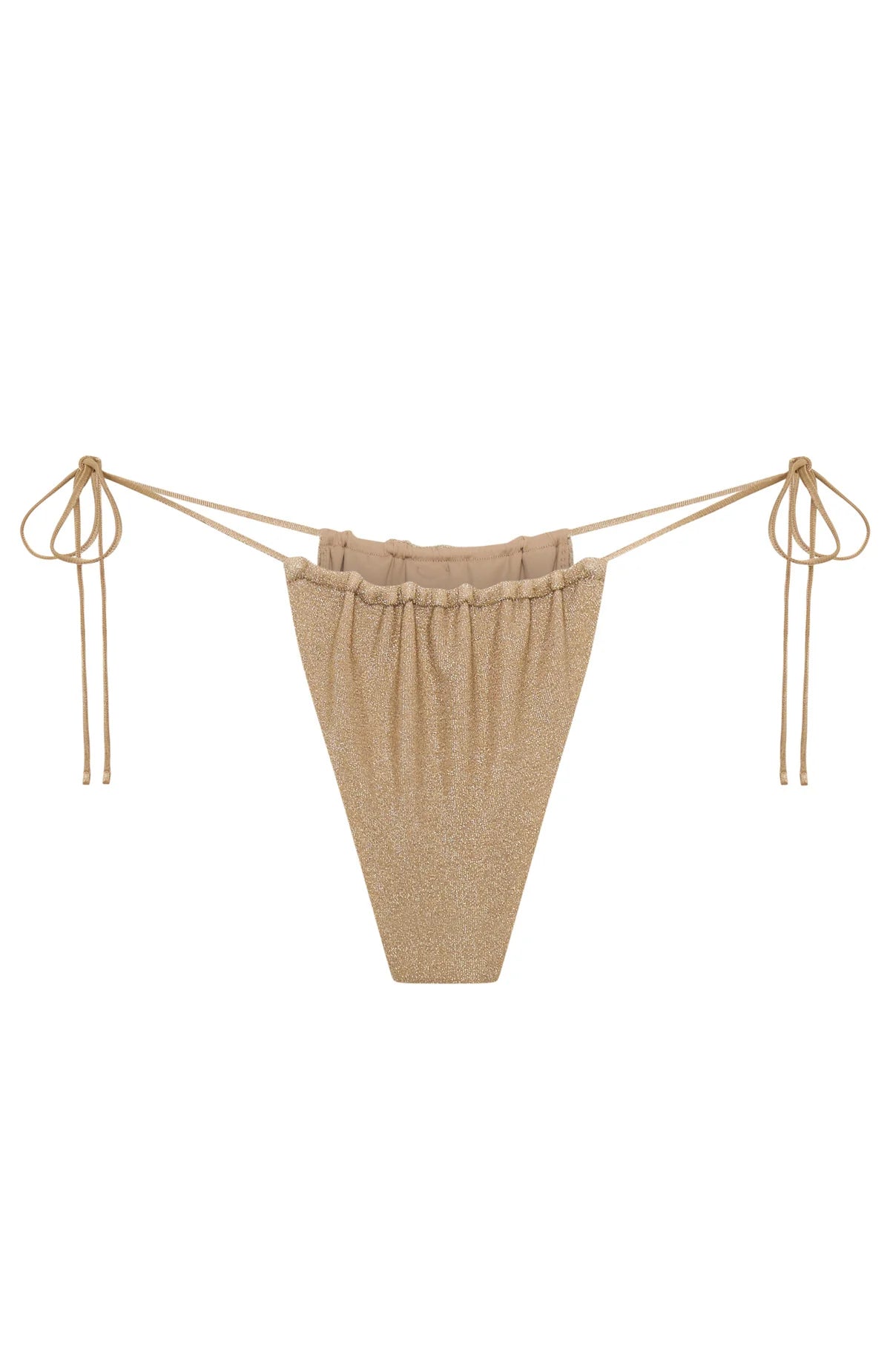 Sorano Bikini Bottoms Gold Shimmer