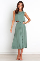Ava Top Green
