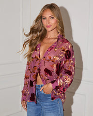 Britlen Button Down Blouse