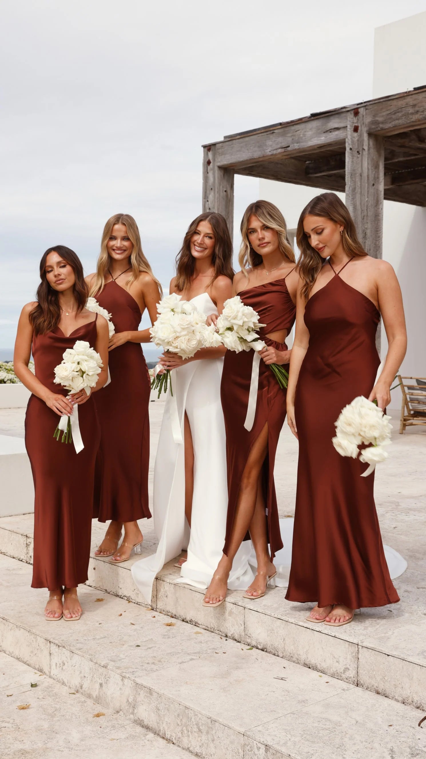 Chiara Maxi Dress Brown