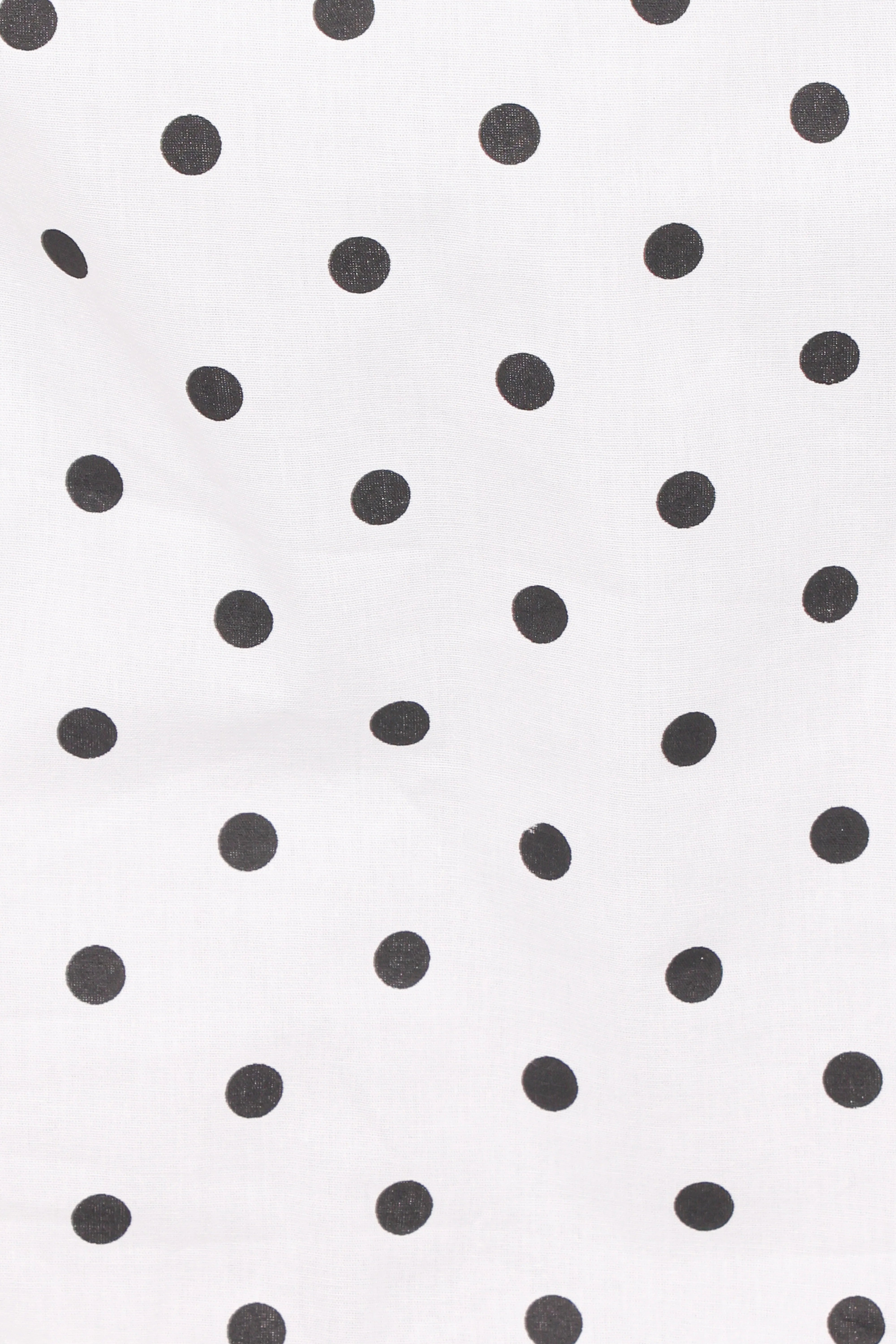 Luna Mini Skirt White Polka Dot