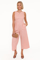 Ester Jumpsuit Pale Pink