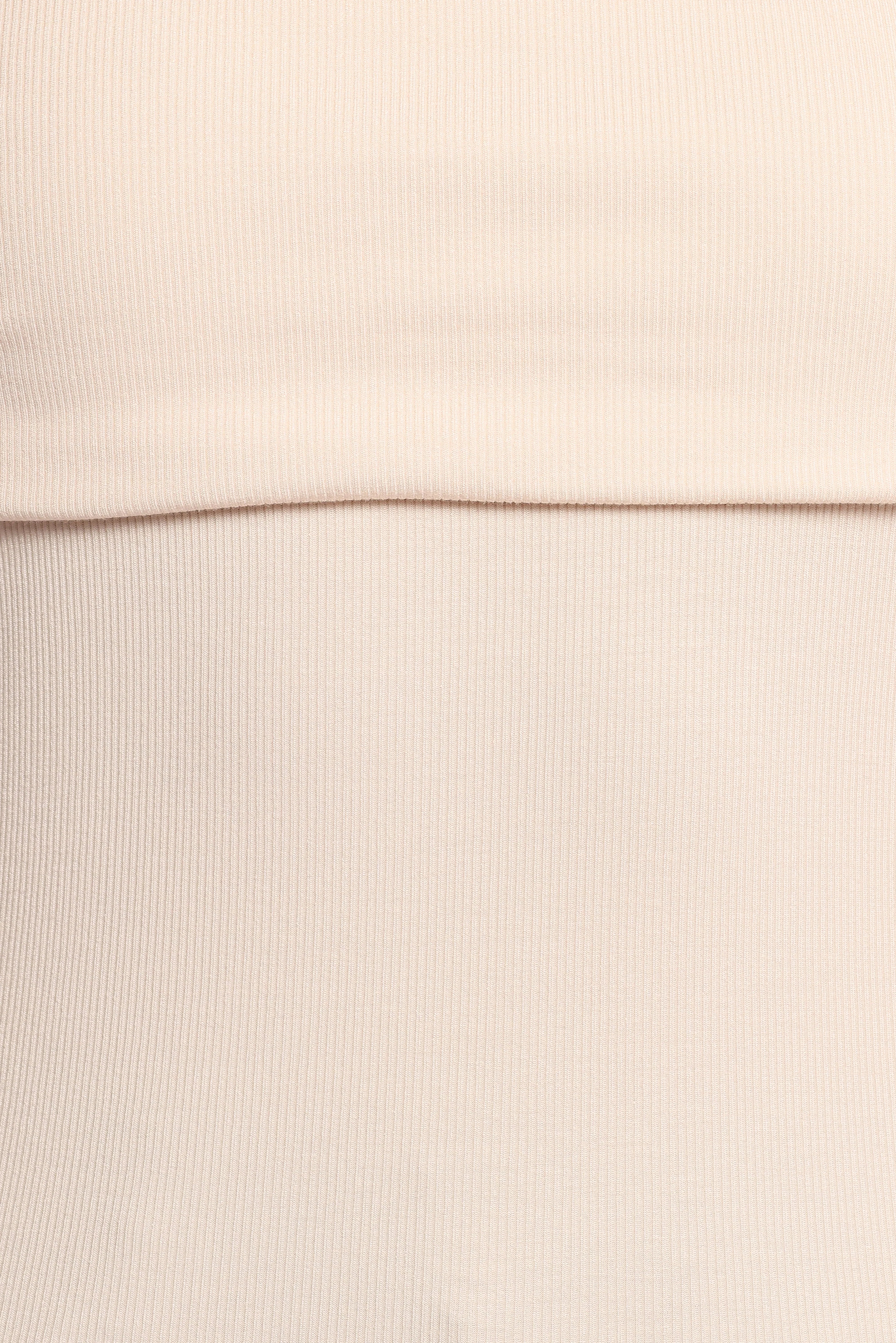 Thomsie Off Shoulder Knit Top Ivory