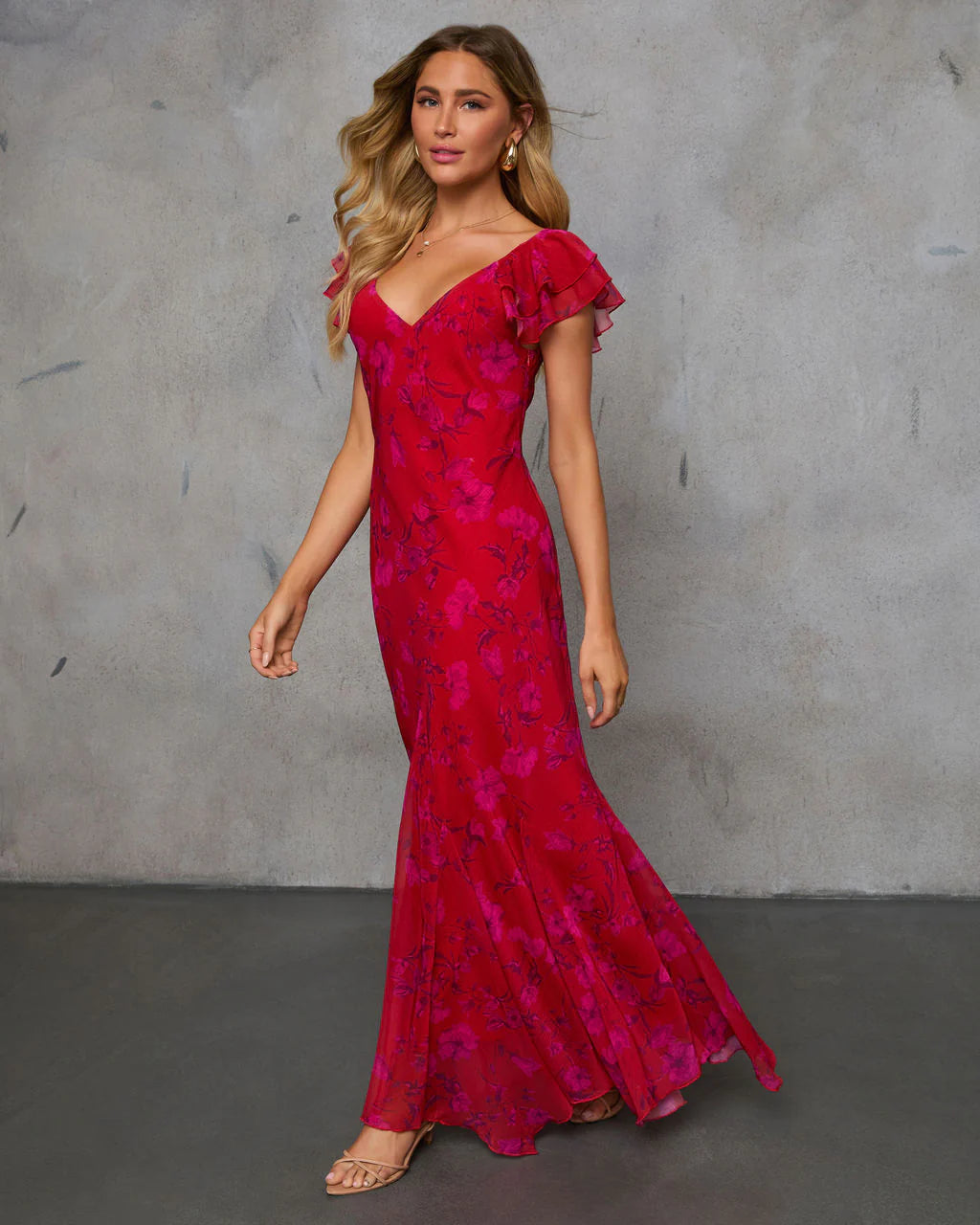 One And Only Floral Maxi Dress