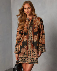 Evangelena Sweater Mini Dress